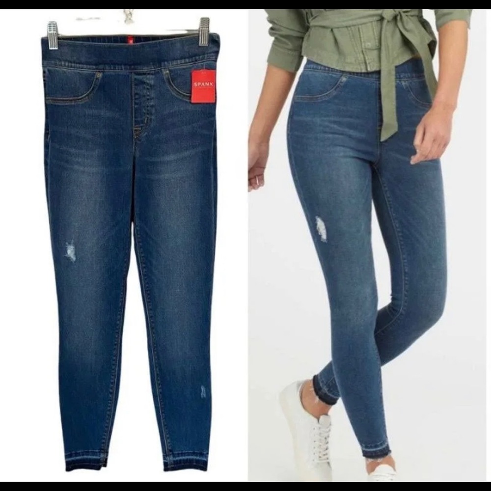 Spanx Jegging blue size large